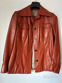 Giacca in pelle vintage