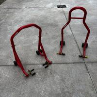 Coppia cavalletti alzamoto