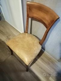 Tavolo ovale in noce