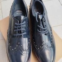scarpe blu Bata stile inglese n. 41 