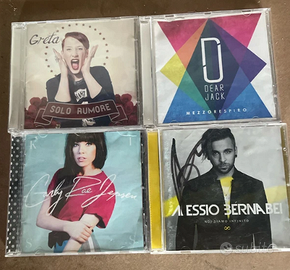 Set di 4 CD (alcuni autografati)