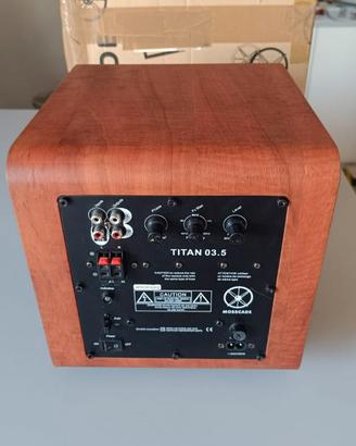 Subwoofer Mosscade Titan 03.5 Attivo