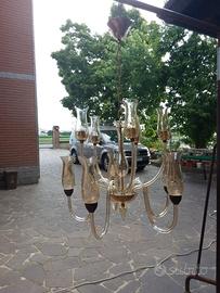 lampadario de majo murano
