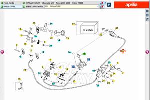 Cavo apertura Sella Scarabeo Light 250 AP8114499