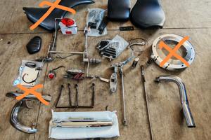 accessori vari per Virago / Dragstar