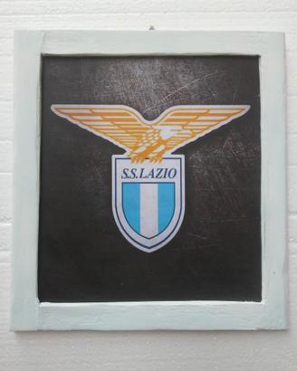 targa in legno Lazio Calcio