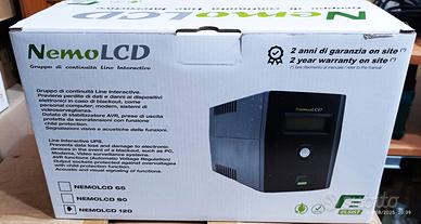 UPS ELSIST NemoLCD 1200VA / 480W Sigillato