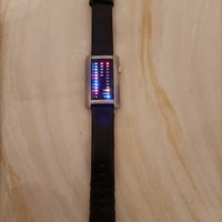 Orologio sistema binario uomo