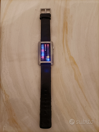 Orologio sistema binario uomo