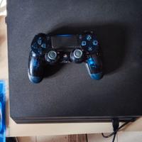 Ps4 pro 1Tb + cavi + controller+ricarica + GTSport