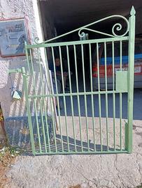 Cancello primi del 900 in ferro battuto