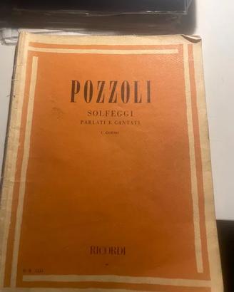 Pozzoli 1 - libro di solfeggio