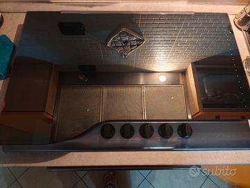 Piano cottura, lavandino 