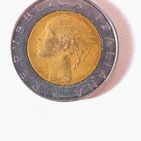 Lotto 14 monete 500+100 lire.