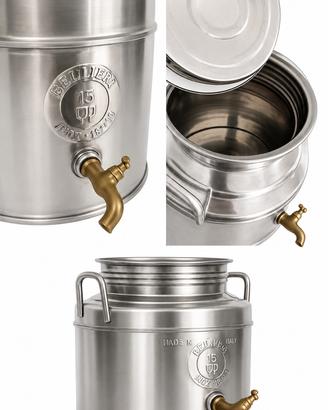 Tanica/Fusto Inox 15 litri