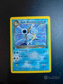 Dark blastoise non holo prima edizione