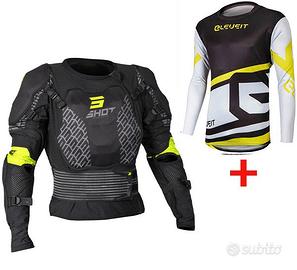 CORPETTO PETTORINA MOTO CROSS MAGLIA ELEVEIT LEGEN