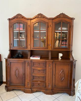 Credenza vetrina stile classico anni 90