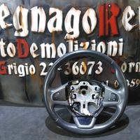 Volante in pelle sportivo + comandi renault captur