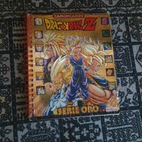 raccoglitore dragonball z serie oro quasi completo