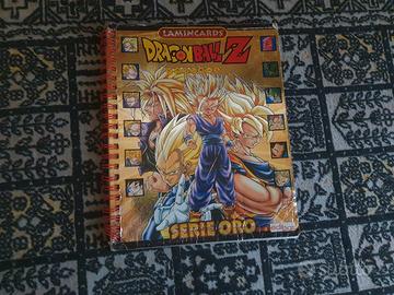 raccoglitore dragonball z serie oro quasi completo