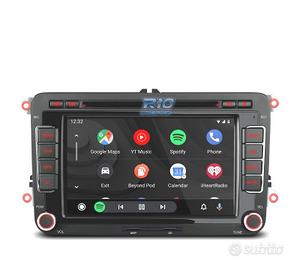 RADIO GPS ANDROID 13 PER VOLKSWAGEN VW SEAT SKODA 