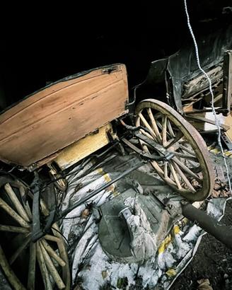 Carrozze antche da restaurare