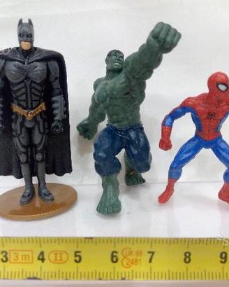 MINIATURE Supereroi DC Comics e Ben10