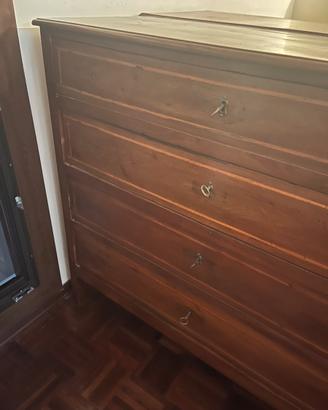 Cassettiera in legno