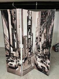 Separé divisorio artistico 3 ante