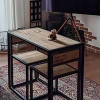 Tavolo e Sedie stile Vintage/Industriale