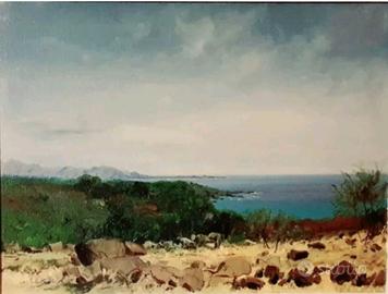 Silvestro Pistolesi olio su cartone telato 40x30