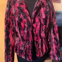 Giacca in pelliccia sintetica