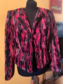 Giacca in pelliccia sintetica