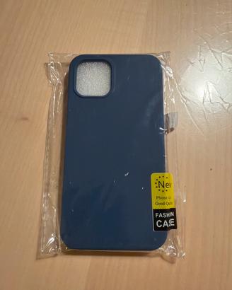Cover iPhone 11 Pro: blu: silicone: ancora nuova