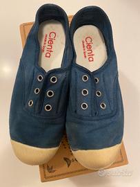 Cienta Blu Scarpe tessuto 32