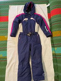 tuta da sci bambina-marca Brugi, taglia 8/9 anni