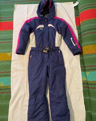 tuta da sci bambina-marca Brugi, taglia 8/9 anni