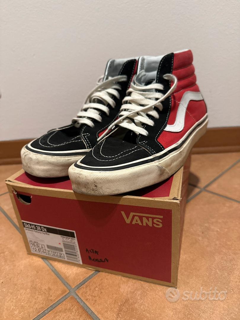 Vans rosse invernali top