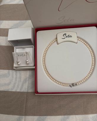 Collier. Orecchini