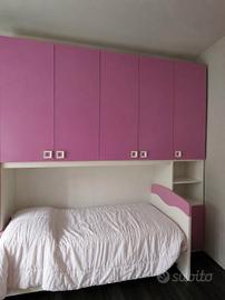 Cameretta completa bambina con letto singolo