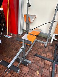 PANCA PIANA MULTIFUNZIONE REGOLABILE RICHIUDIBILE