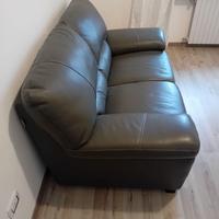 Divano in vera pelle 2 posti