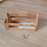 Cassetta porta birre in legno