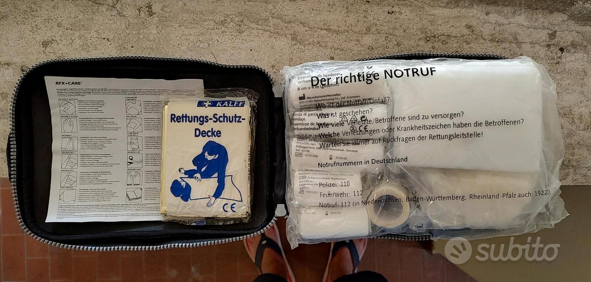 Kit Emergenza Auto 4 In 1 - Con Gilet Alta Visibilità, Primo Soccorso, Triangolo E Luce - Norme UE - Foto 8