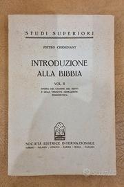 INTRODUZIONE ALLA BIBBIA VOL. II Cheminant Società