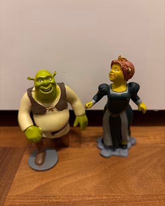 Shrek e Fiona action figure 2007 Limited Edition