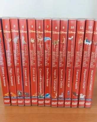 Collezione 13 DVD Il mondo degli animali COMPLETA
