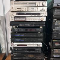 Lotto lettori cd , radio, cassette ,