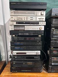 Lotto lettori cd , radio, cassette ,